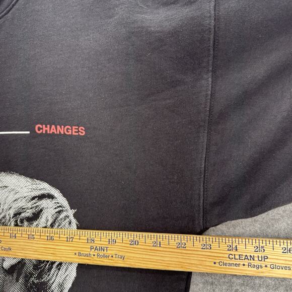 Justin Bieber Changes Hoodie Graphic Sweatshirt Size S Black Licensed H&M Rare - Picture 8 of 9